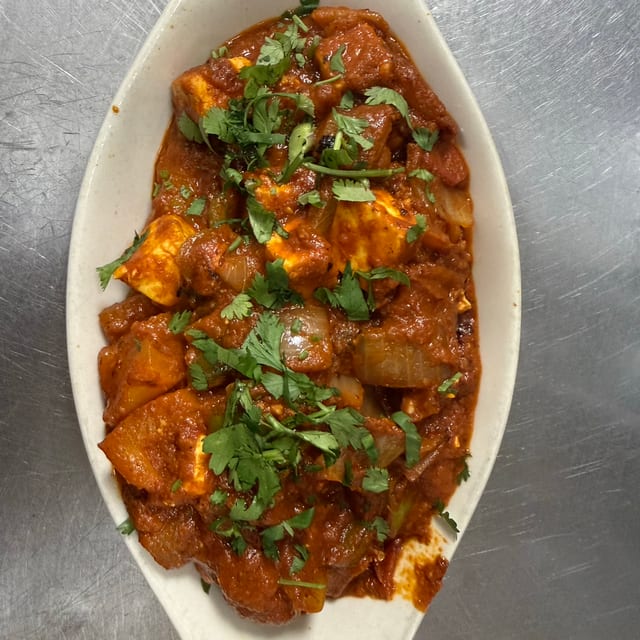 Kadahi Paneer.